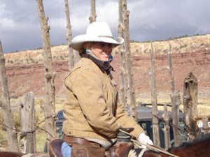 Samantha Harvey western hat